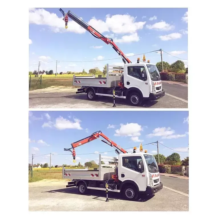 Pose de grue près de Richelieu